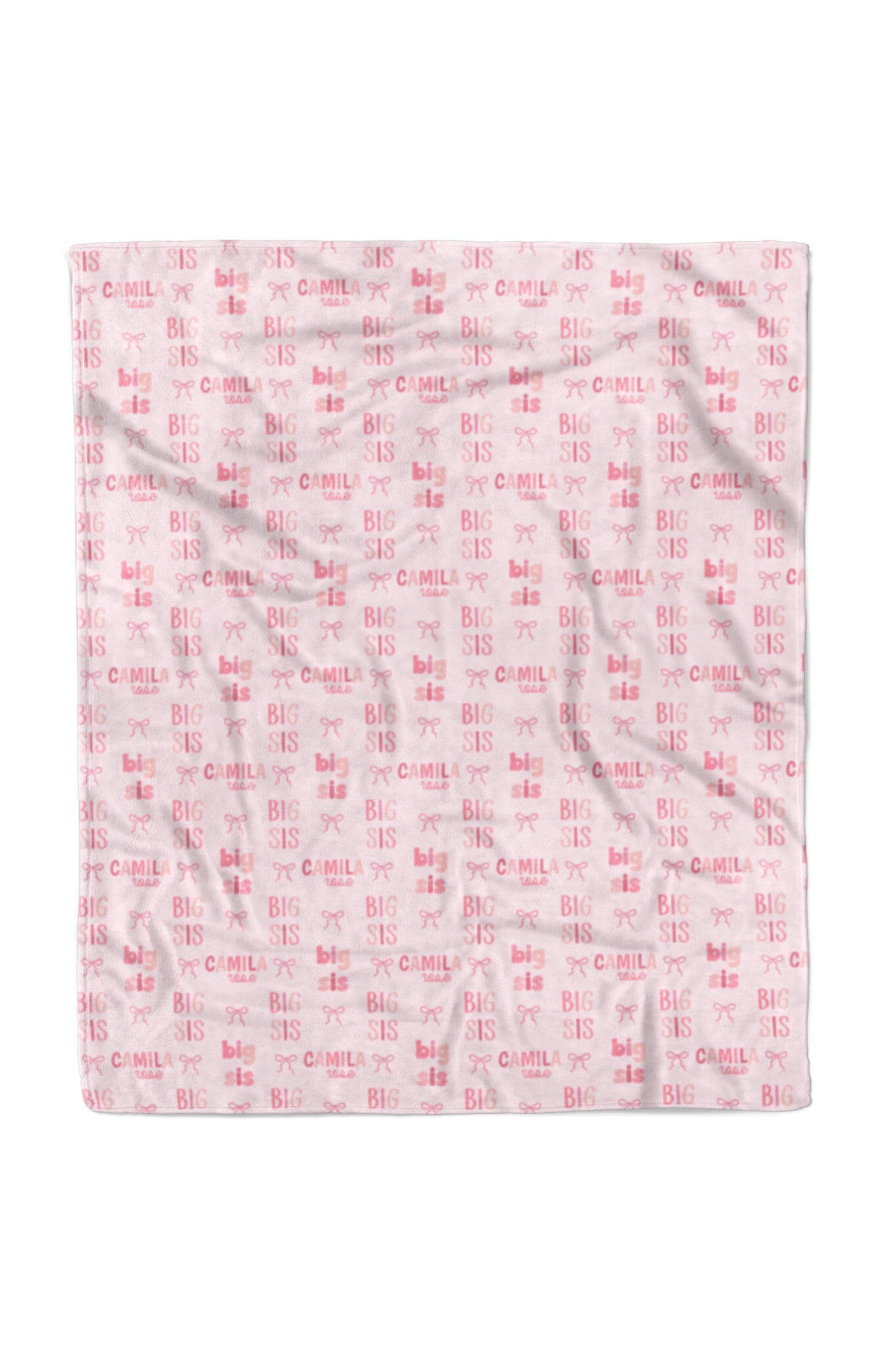 Personalized Kids Blanket | Big Sis