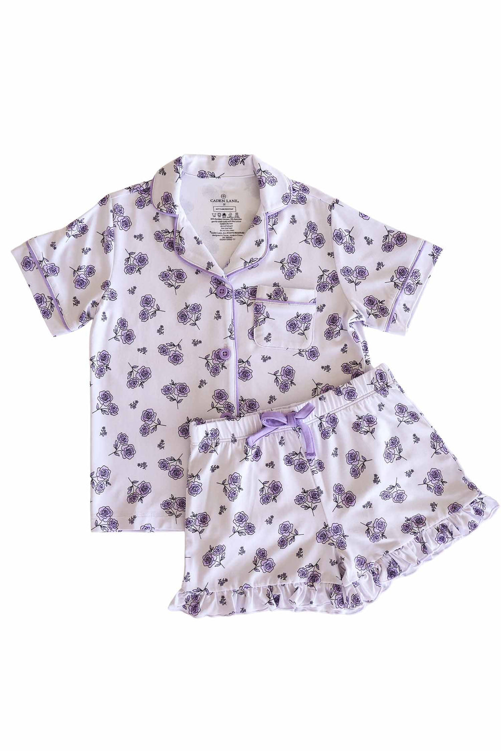 Girl's Two Piece Short Lounge Sets