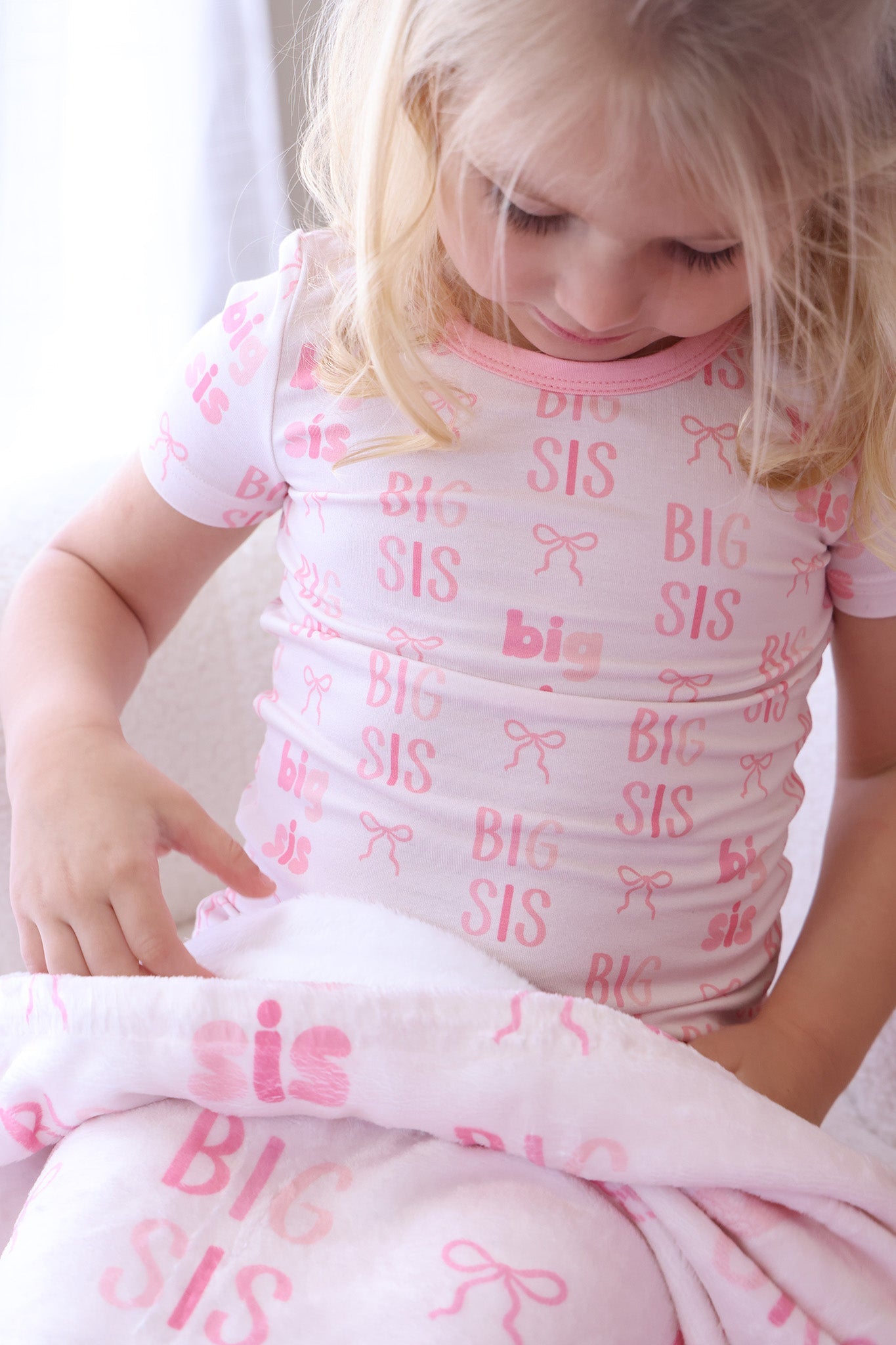Personalized Kids Blanket | Big Sis
