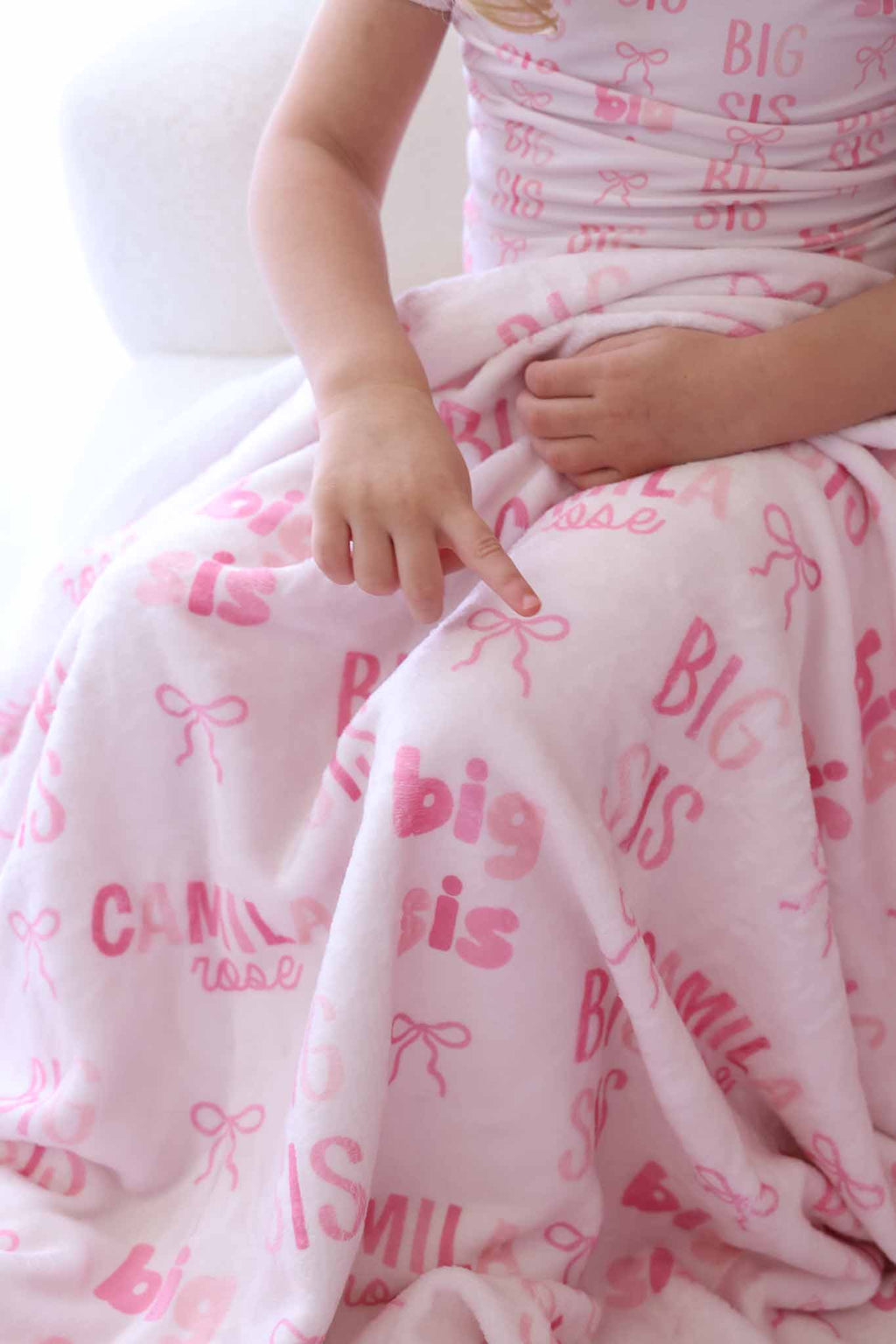 Personalized Kids Blanket | Big Sis