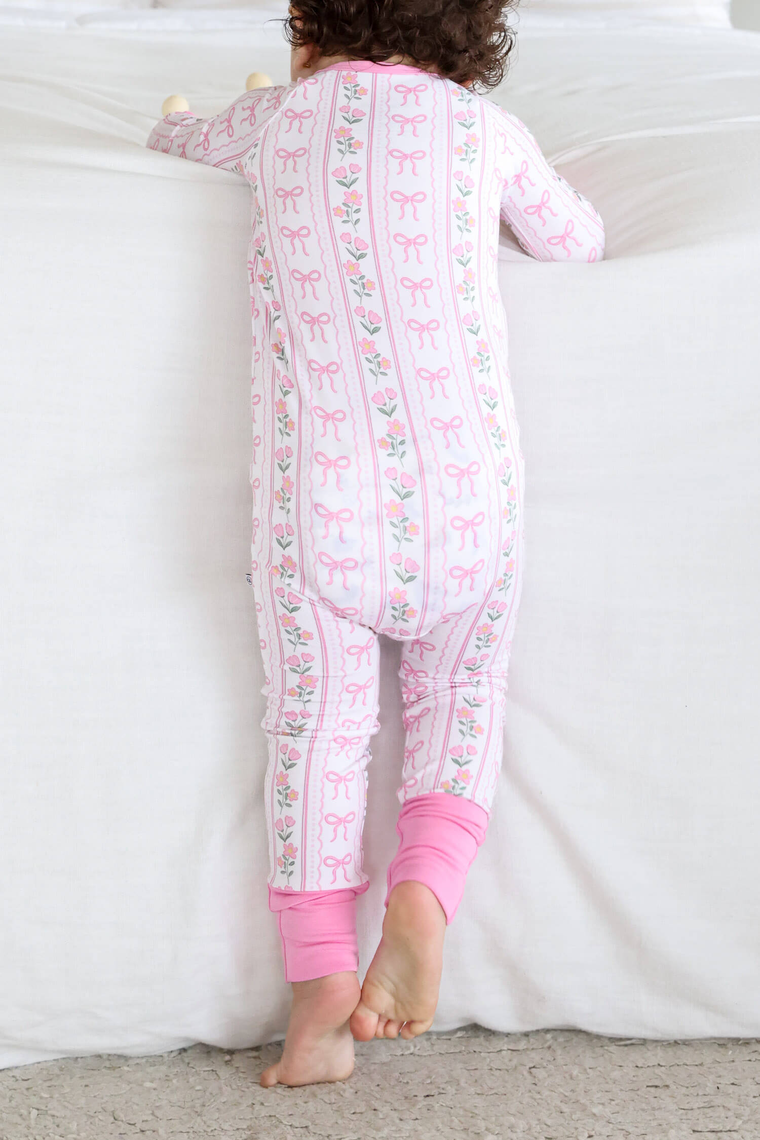 Convertible Zip Romper | Coquette Garden