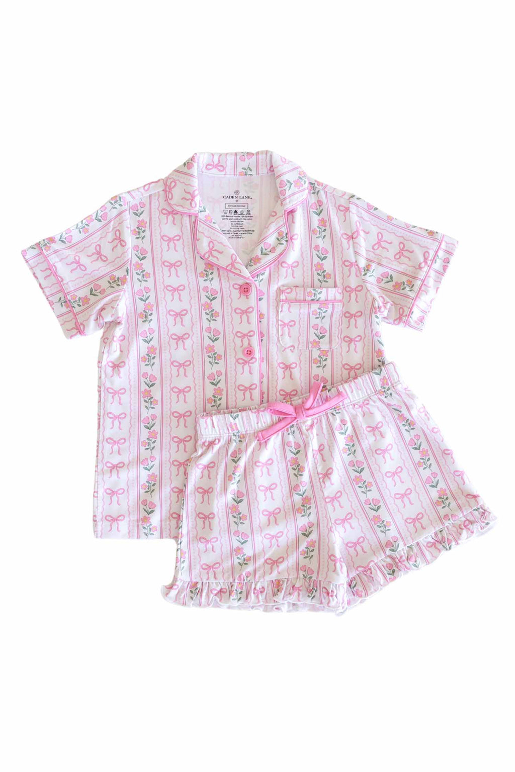 Girl's Two Piece Short Lounge Sets