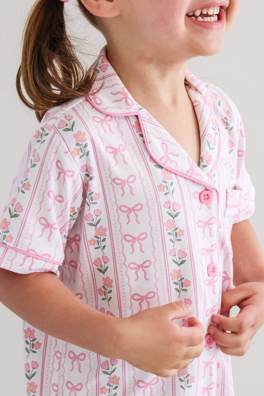 Girl's Two Piece Short Lounge Sets