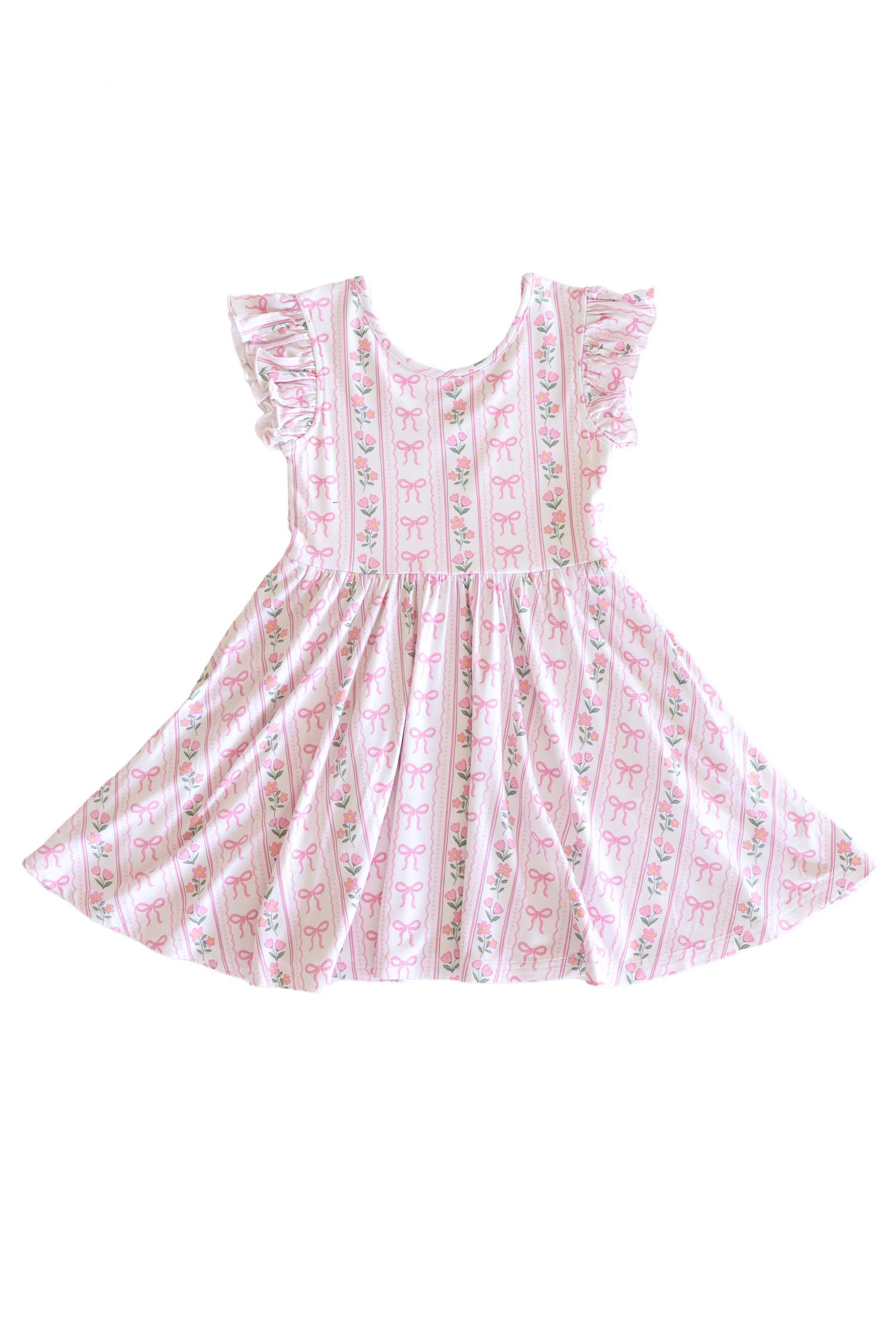 Ruffle Twirl Dress | Coquette Garden