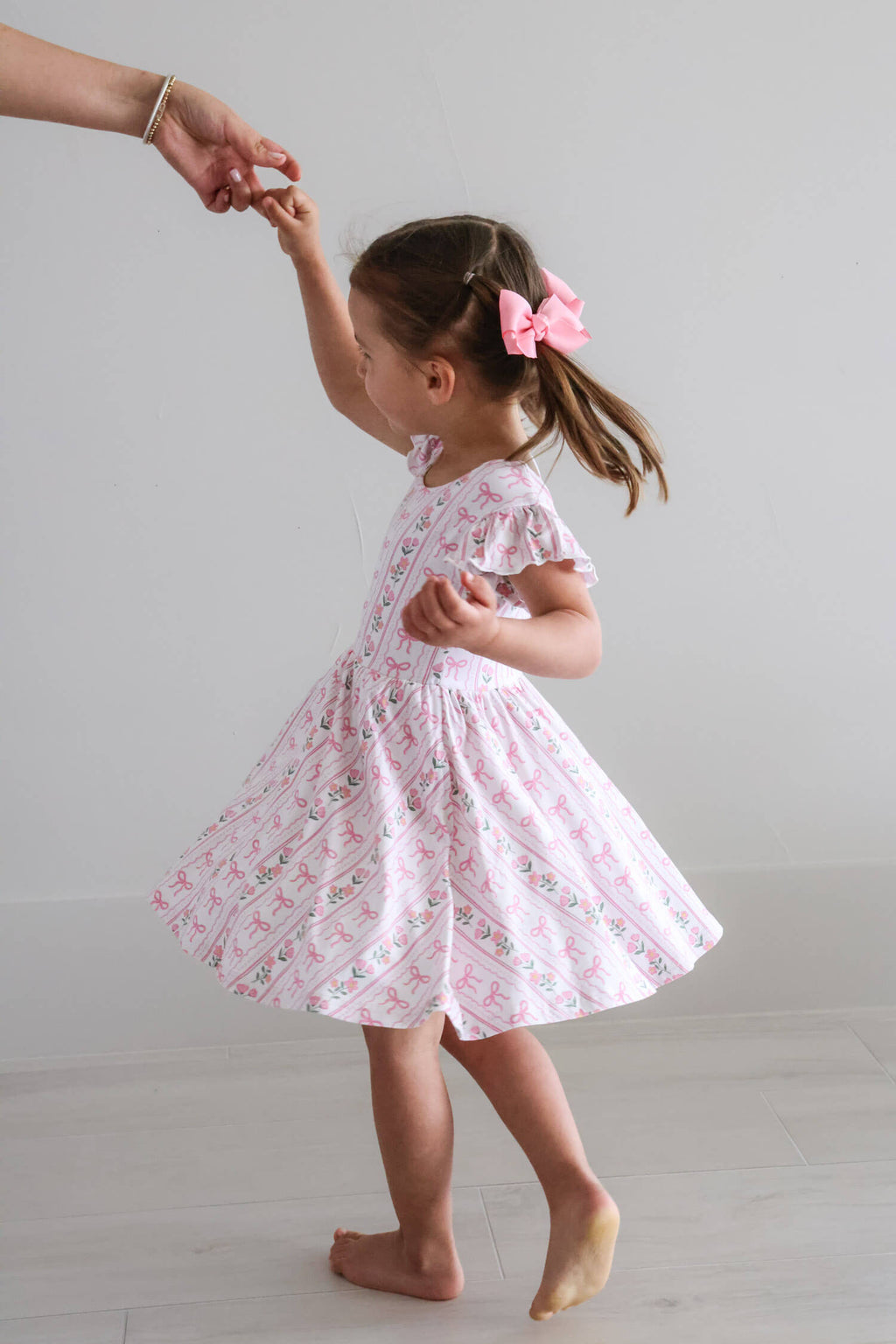 Ruffle Twirl Dress | Coquette Garden