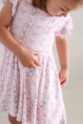 Ruffle Twirl Dress | Coquette Garden
