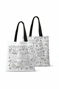 Colorable Personalized Tote Bags | Big Sis