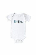 Big, Middle, Little Graphic Tee | White