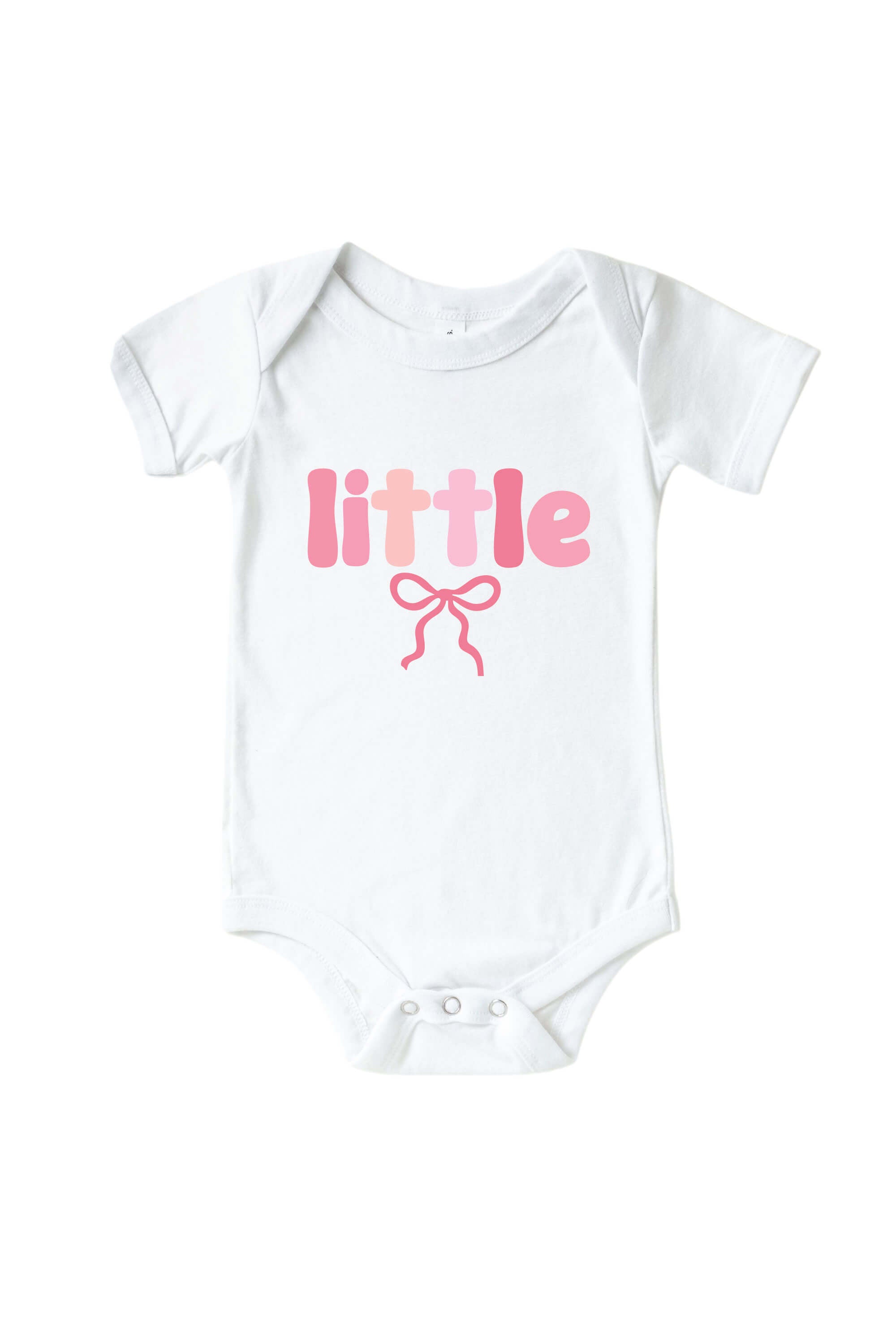 Birth Order Graphic Tee & Bodysuit | White