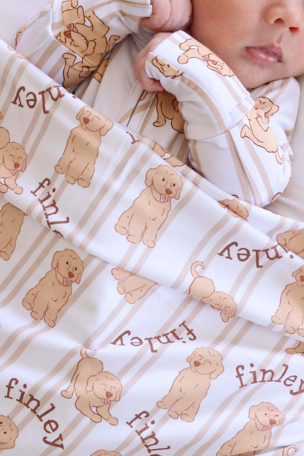 Personalized Swaddle Blanket | Ruff Life