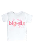 Big Sis Era Kids Graphic Tee | White