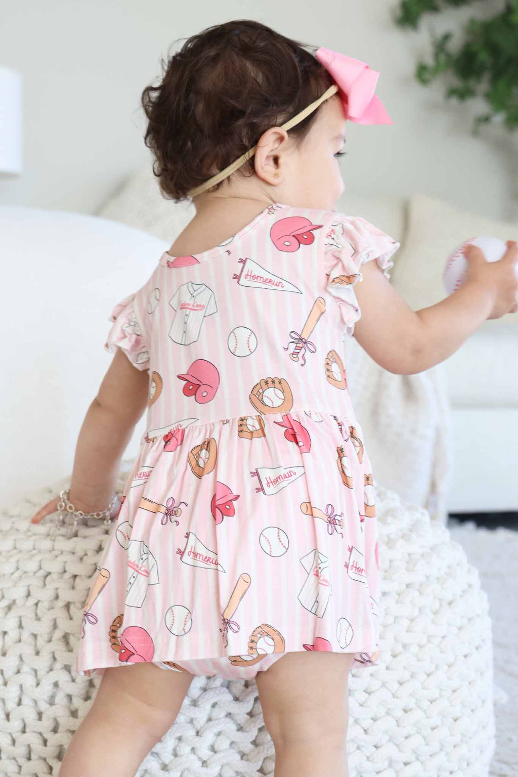 Sleeveless Twirl Bodysuit | Ballpark Babes