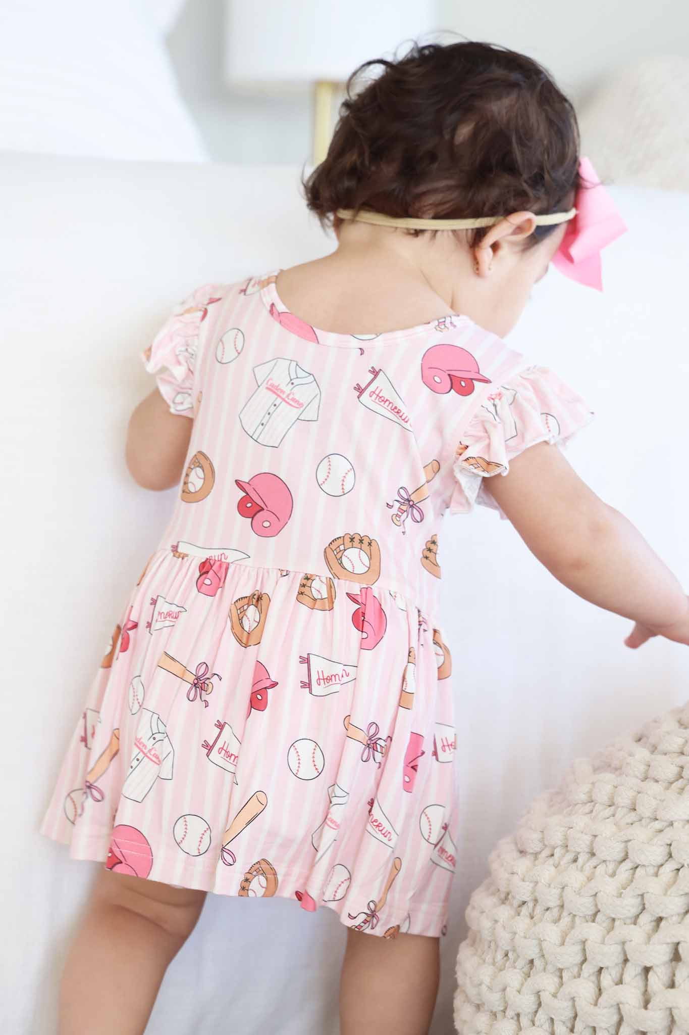 Sleeveless Twirl Bodysuit | Ballpark Babes