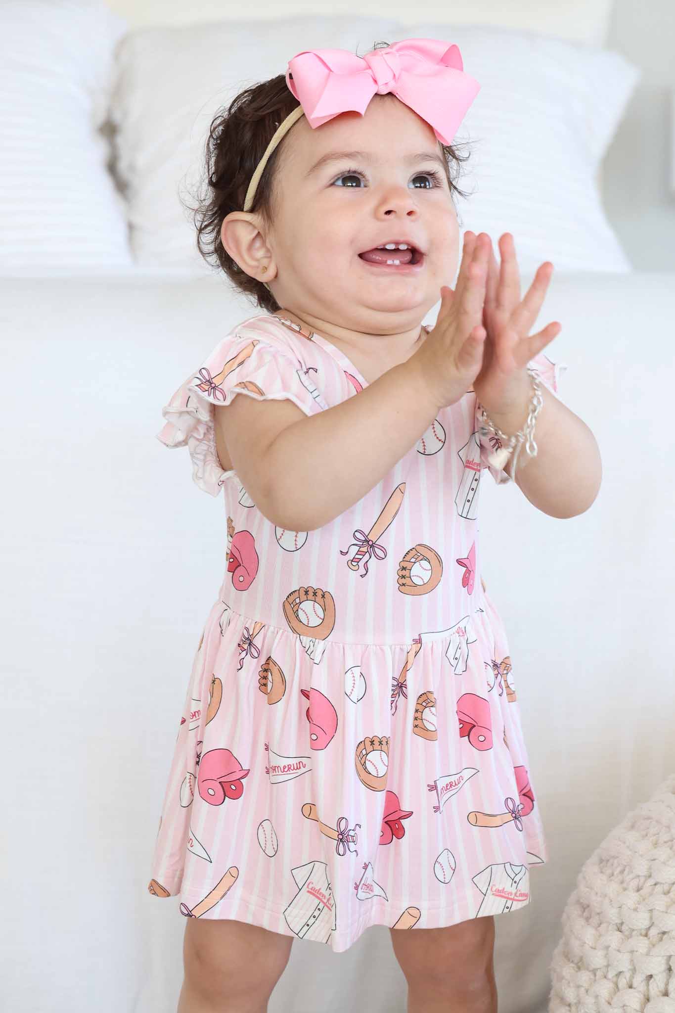 Sleeveless Twirl Bodysuit | Ballpark Babes