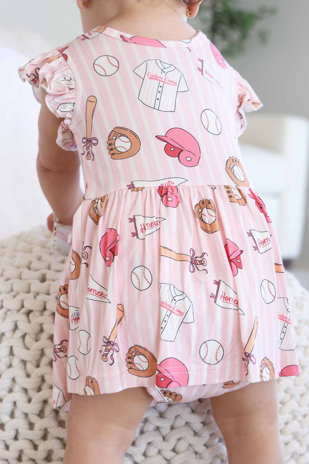 Sleeveless Twirl Bodysuit | Ballpark Babes