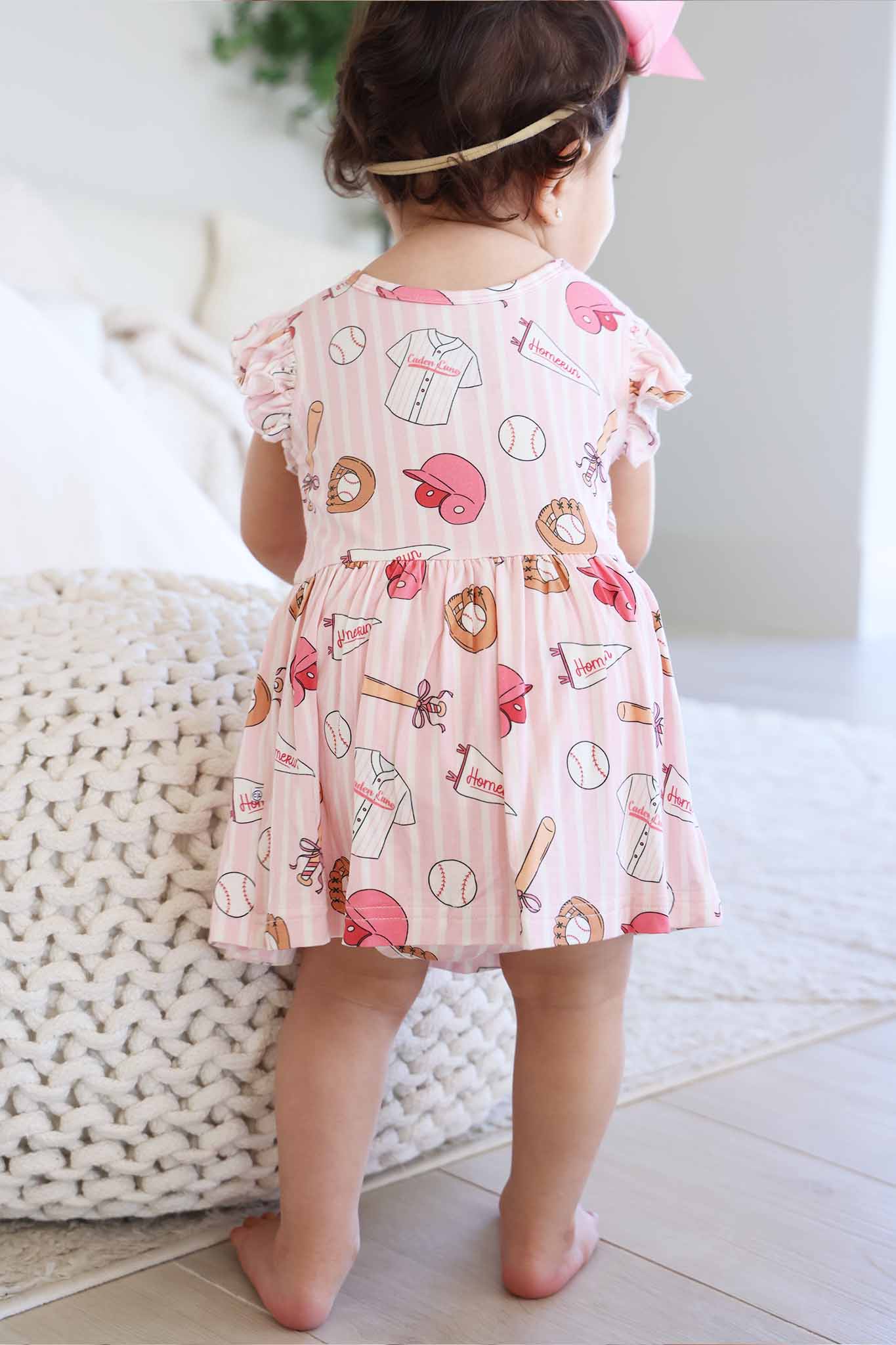 Sleeveless Twirl Bodysuit | Ballpark Babes