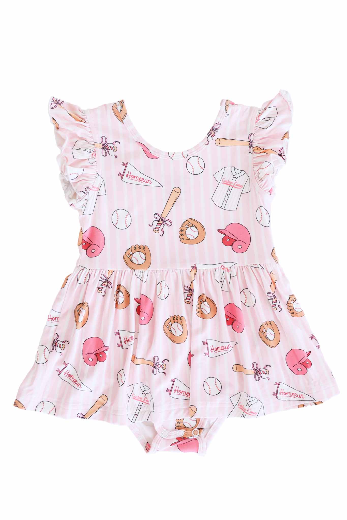 Sleeveless Twirl Bodysuit | Ballpark Babes