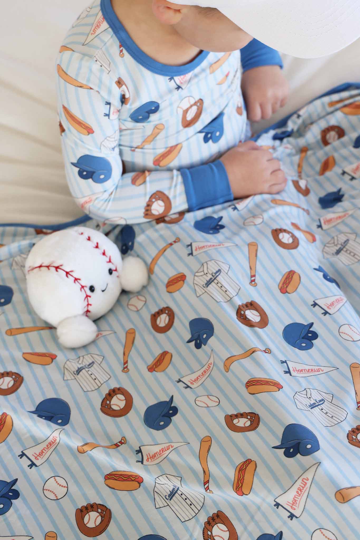 Ballpark Bros Double Sided Bamboo Blanket