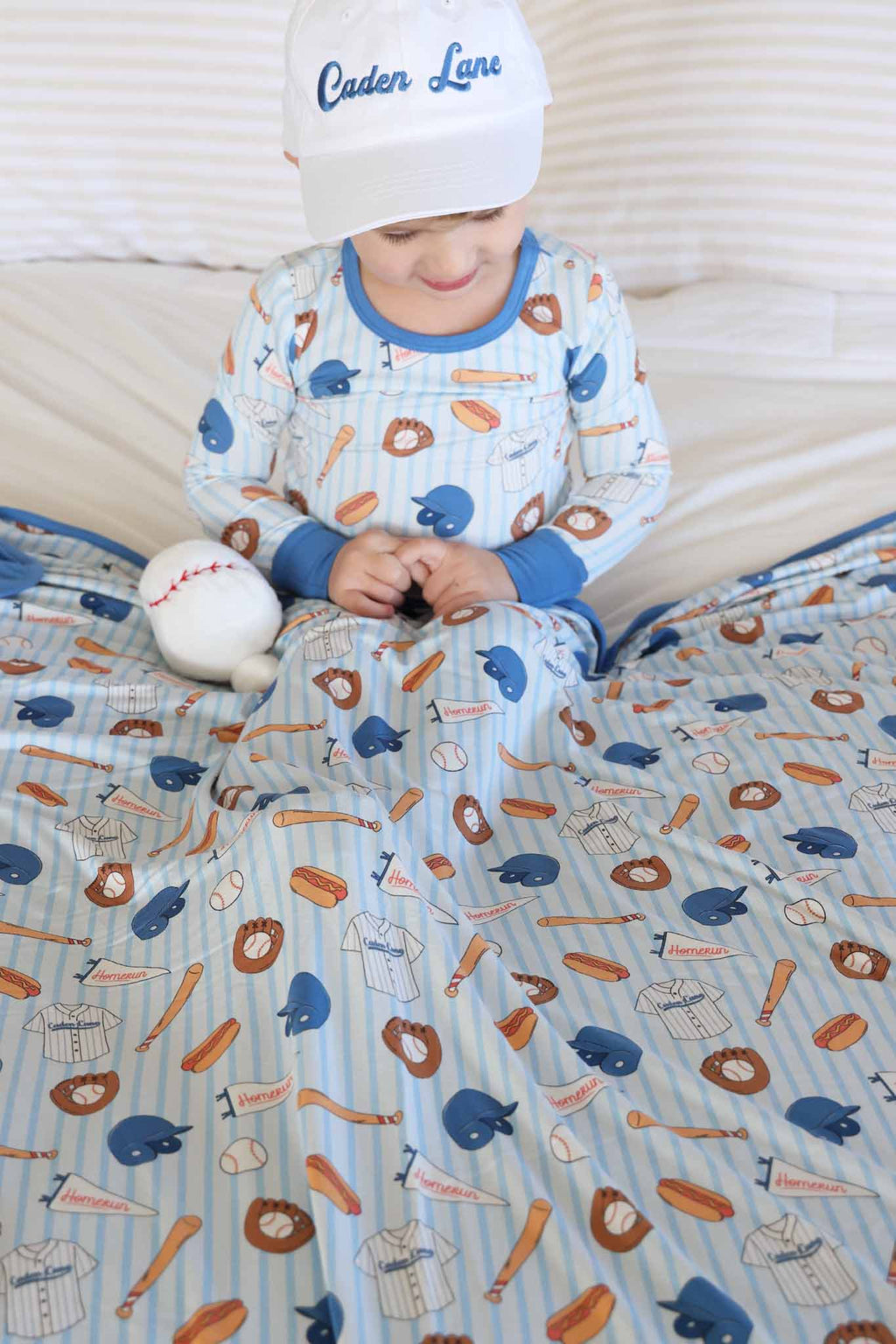 Ballpark Bros Double Sided Bamboo Blanket