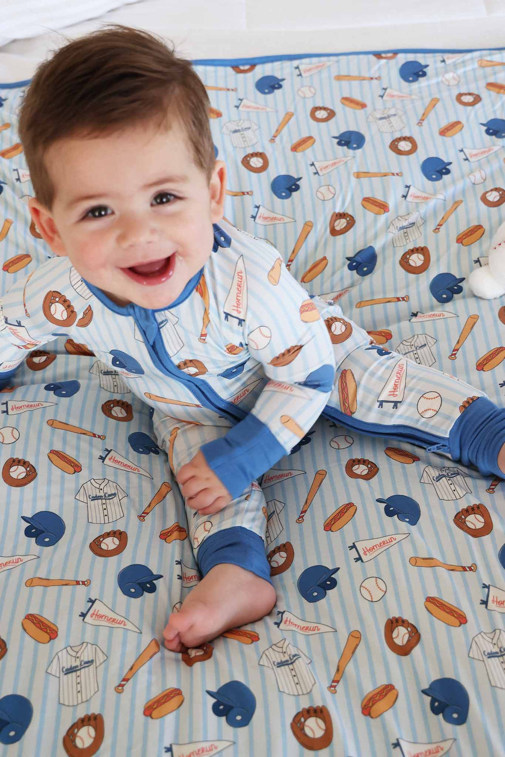 Ballpark Bros Double Sided Bamboo Blanket
