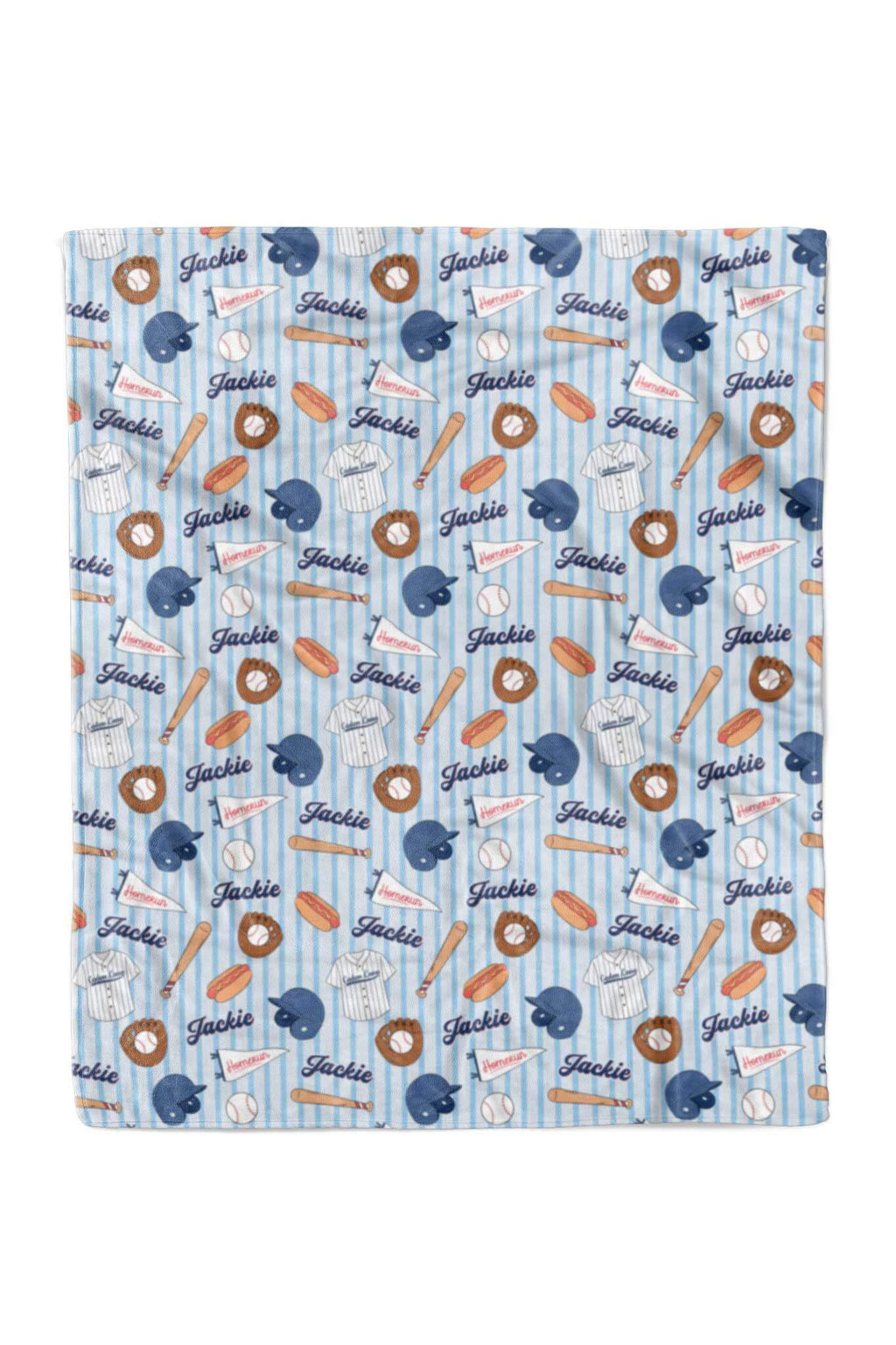 Ballpark Bros Personalized Kids Blanket