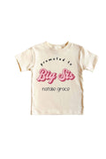 Personalized Promoted To Big Sis Tee | Natural
