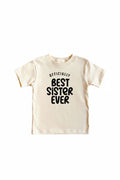 Best Big Sister Ever Graphic Tee | Natural