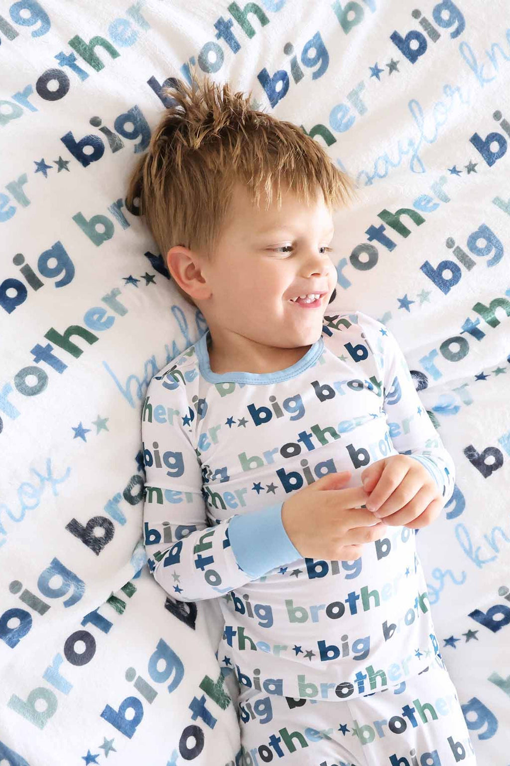 Personalized Kids Blanket | Big Sibling