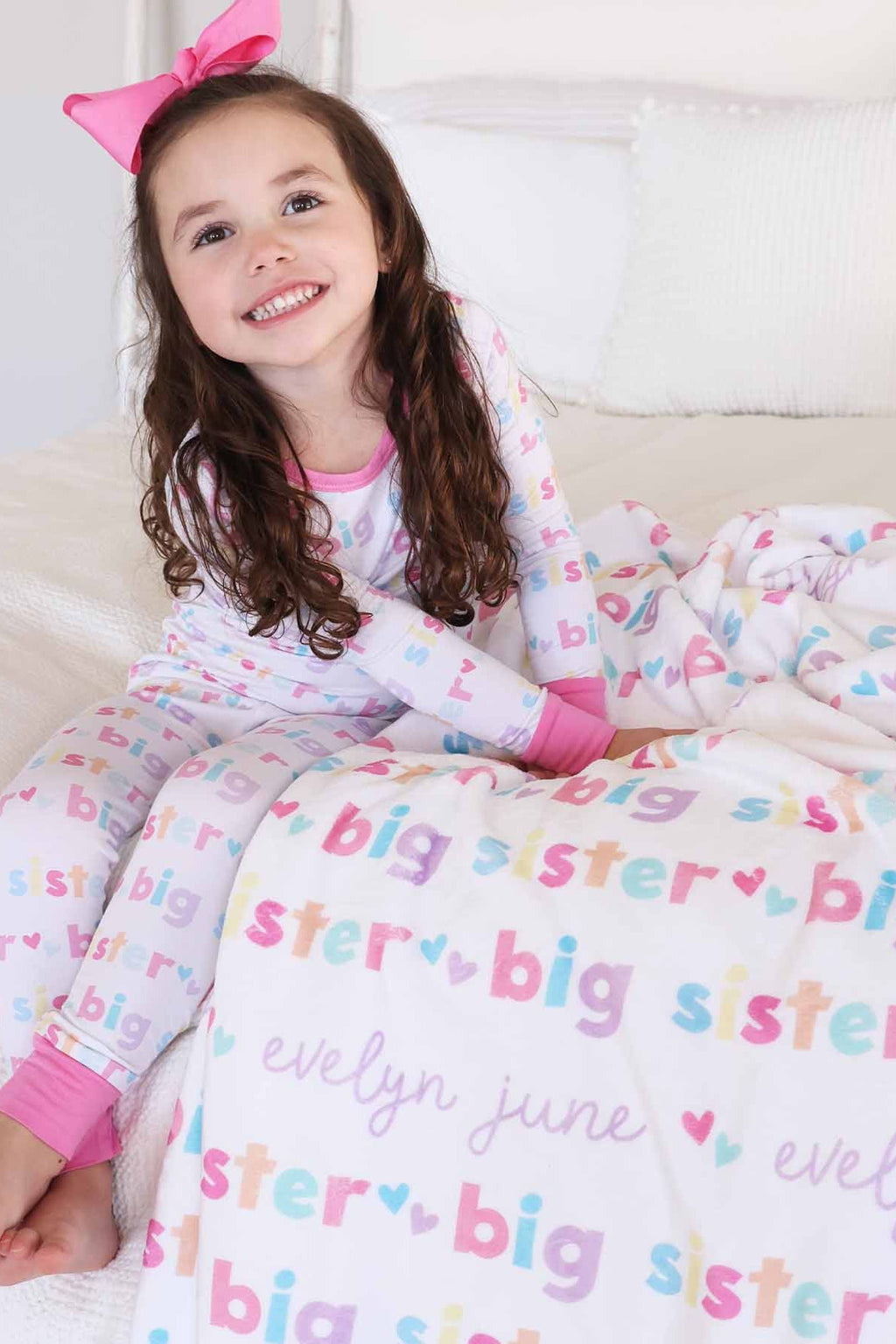 Personalized Kids Blanket | Big Sibling
