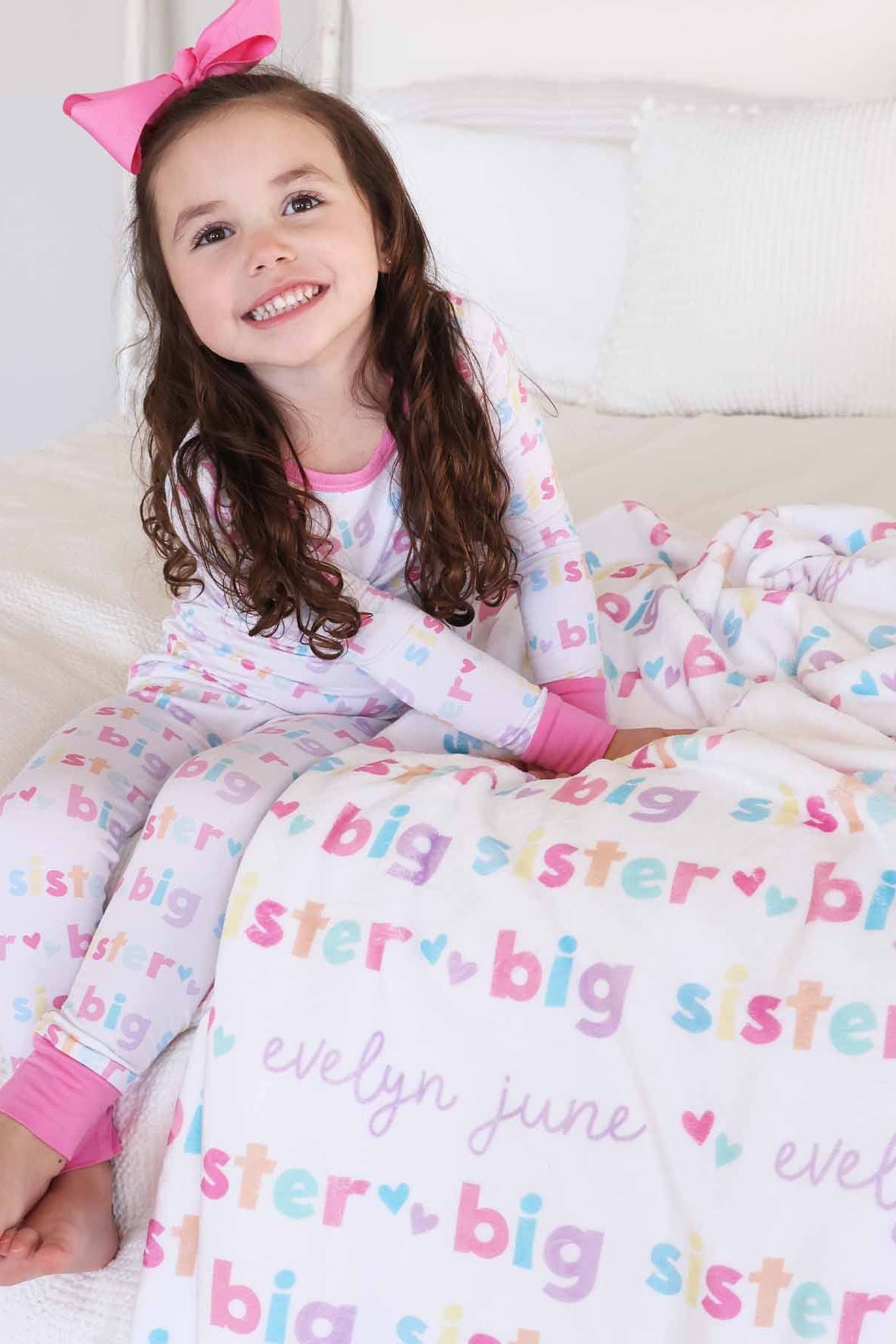 Personalized Kids Blanket | Big Sibling