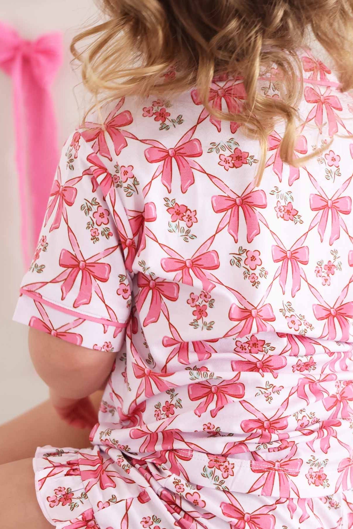 Girl's Two Piece Short Lounge Sets