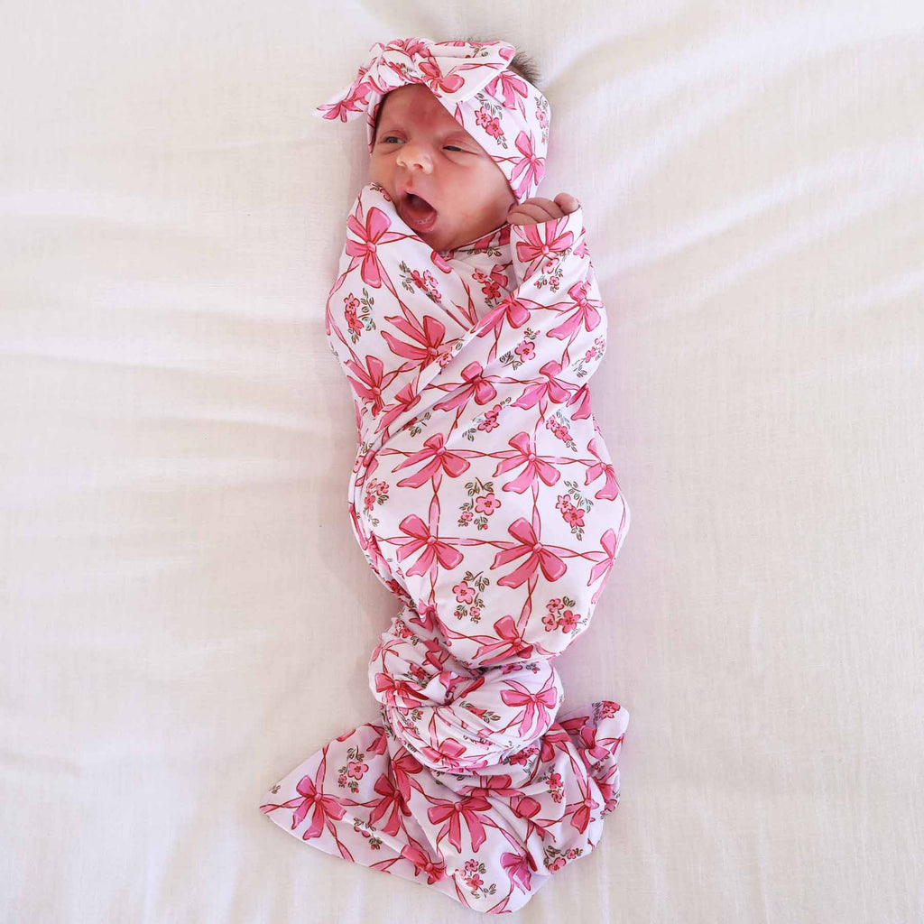 Bow Besties Knit Large Bow Headwrap