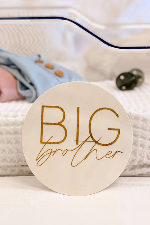 Big Brother Wood Announcement