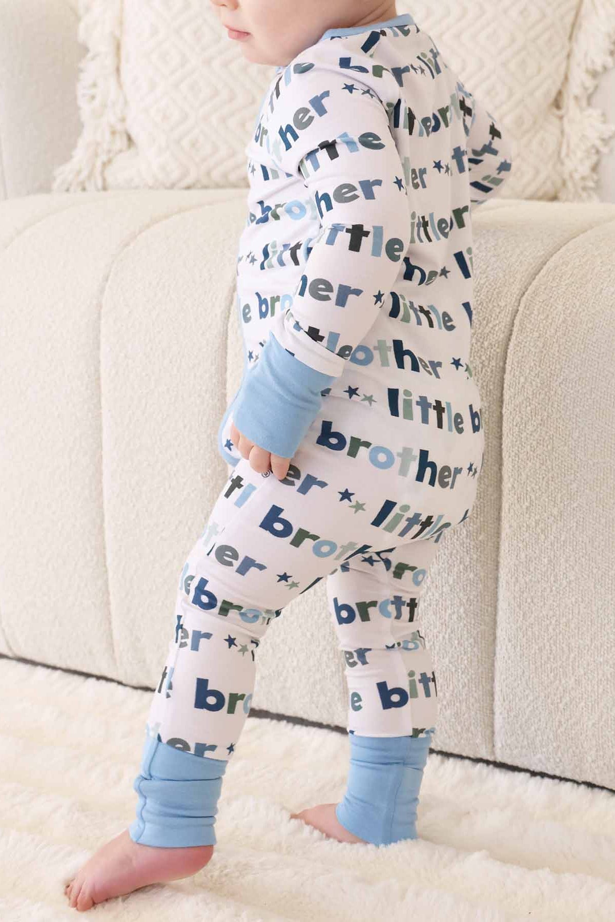Little Brother Convertible Zip Romper