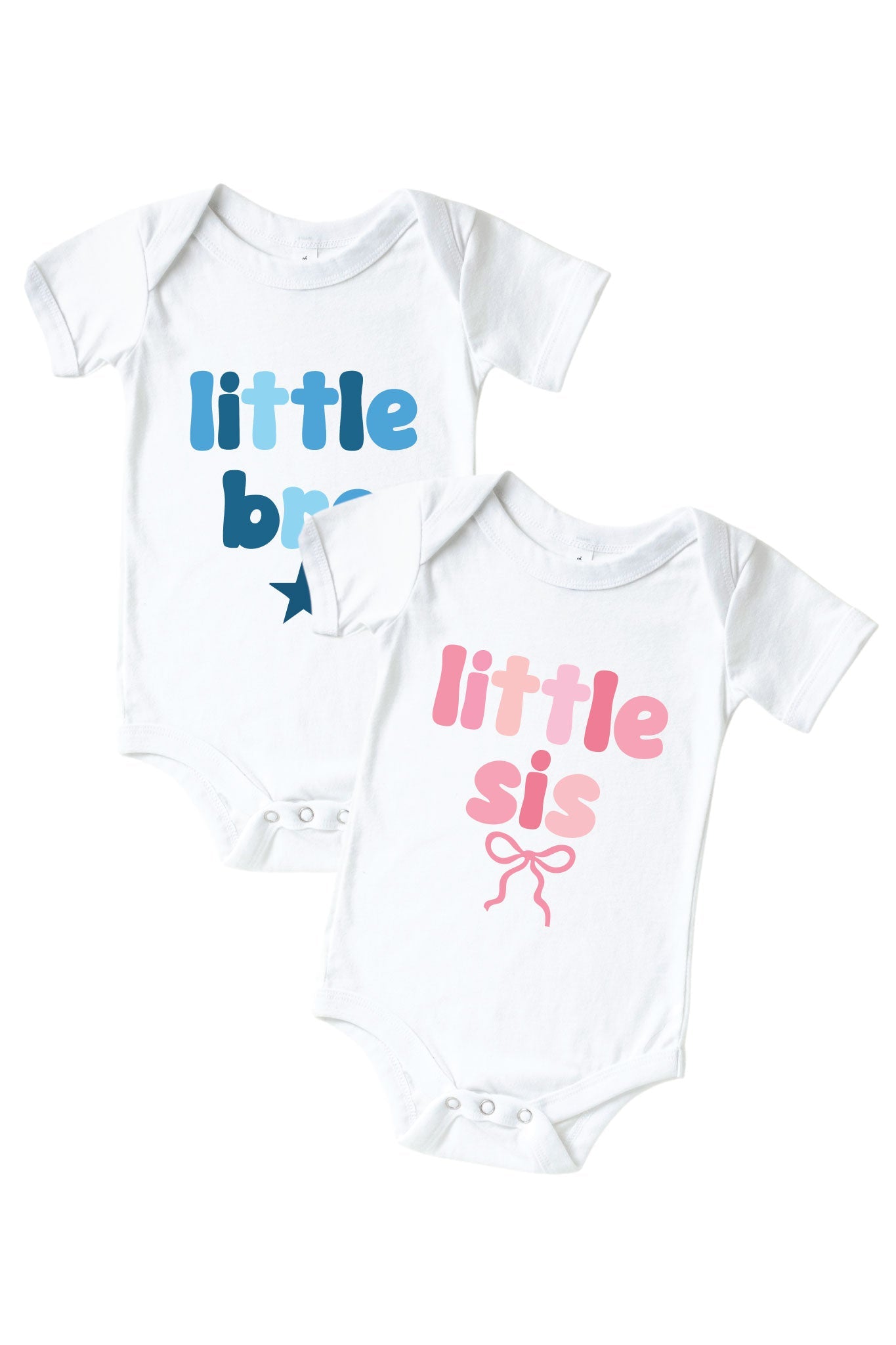 The Littles Graphic Bodysuit | White