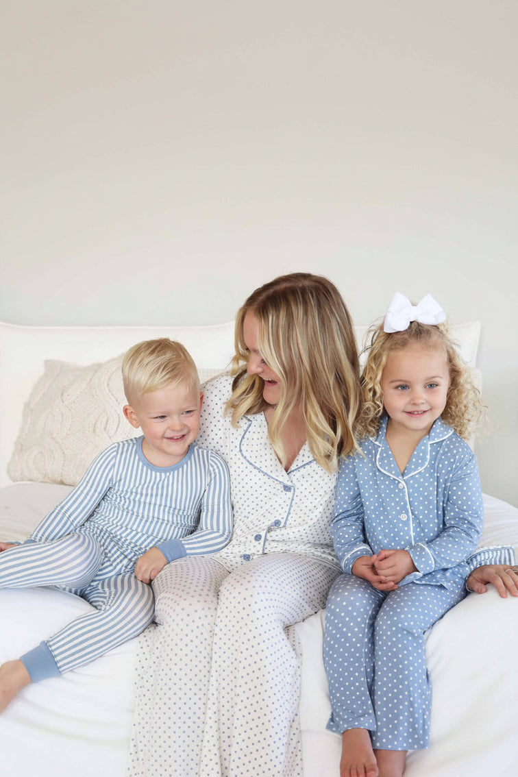 Snuggle Stripes Two Piece Pajama Set