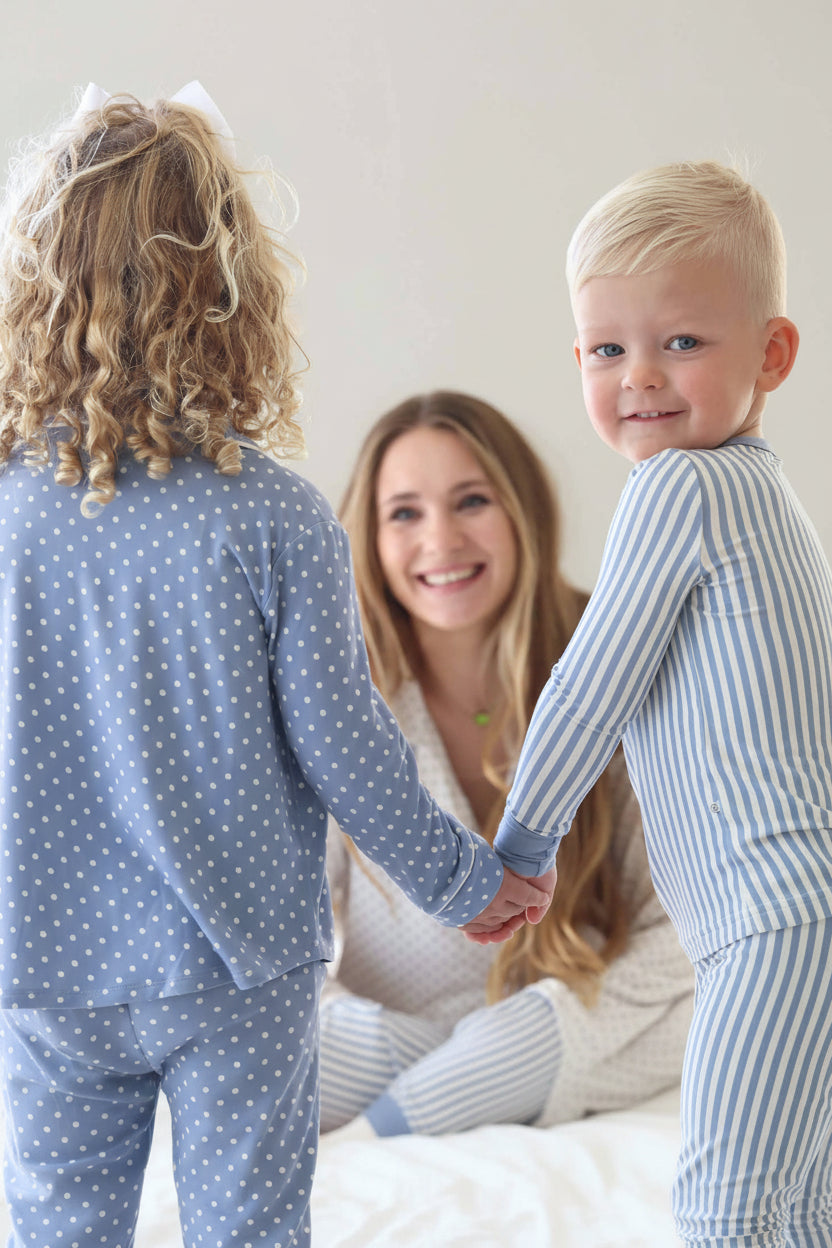 Snuggle Stripes Two Piece Pajama Set