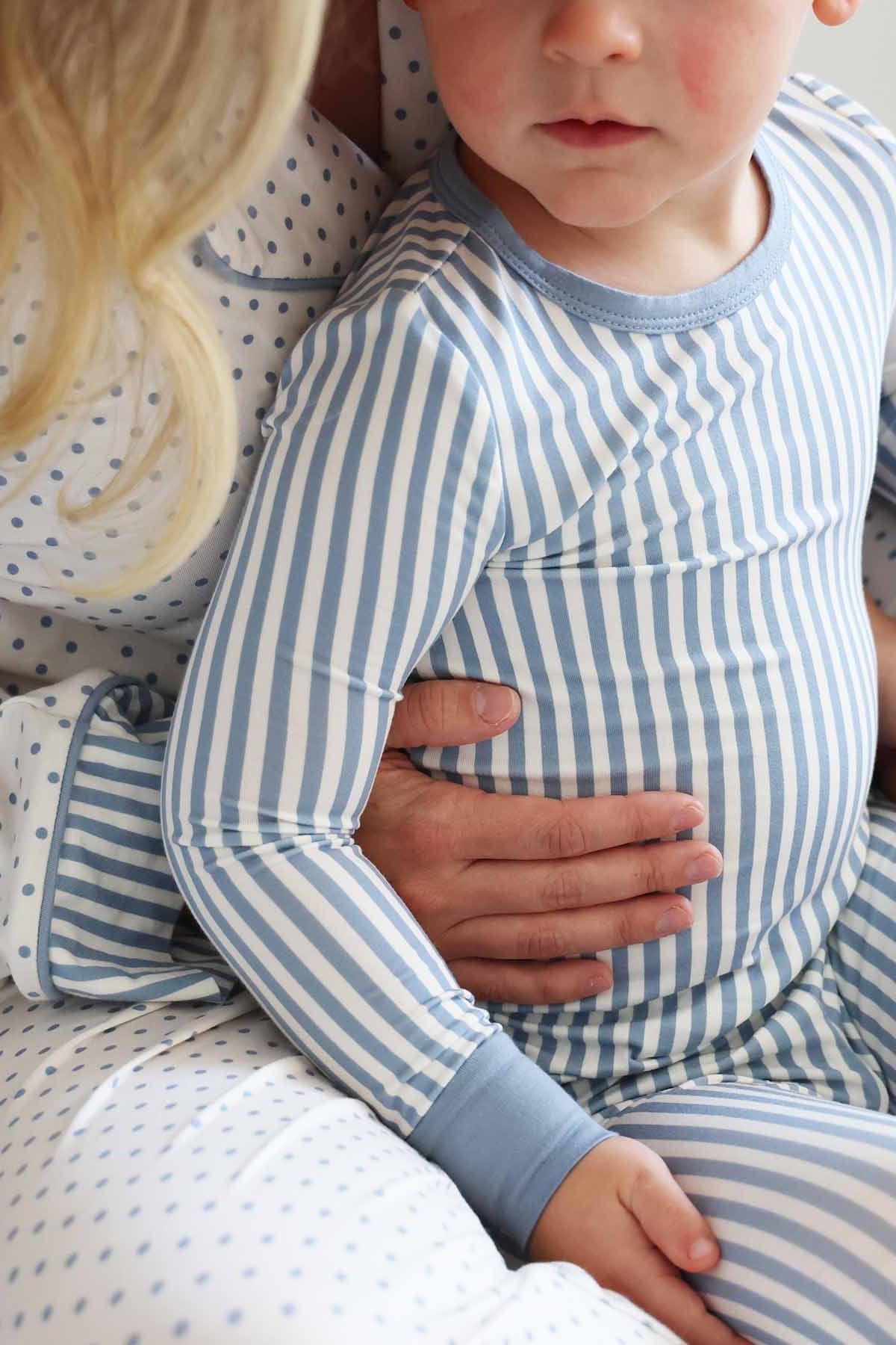 Snuggle Stripes Two Piece Pajama Set