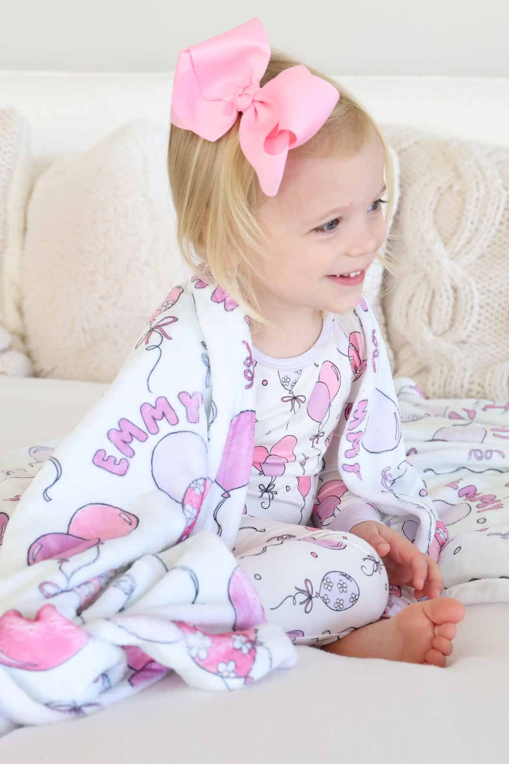Large Ribbon Bow With Clip | Candy