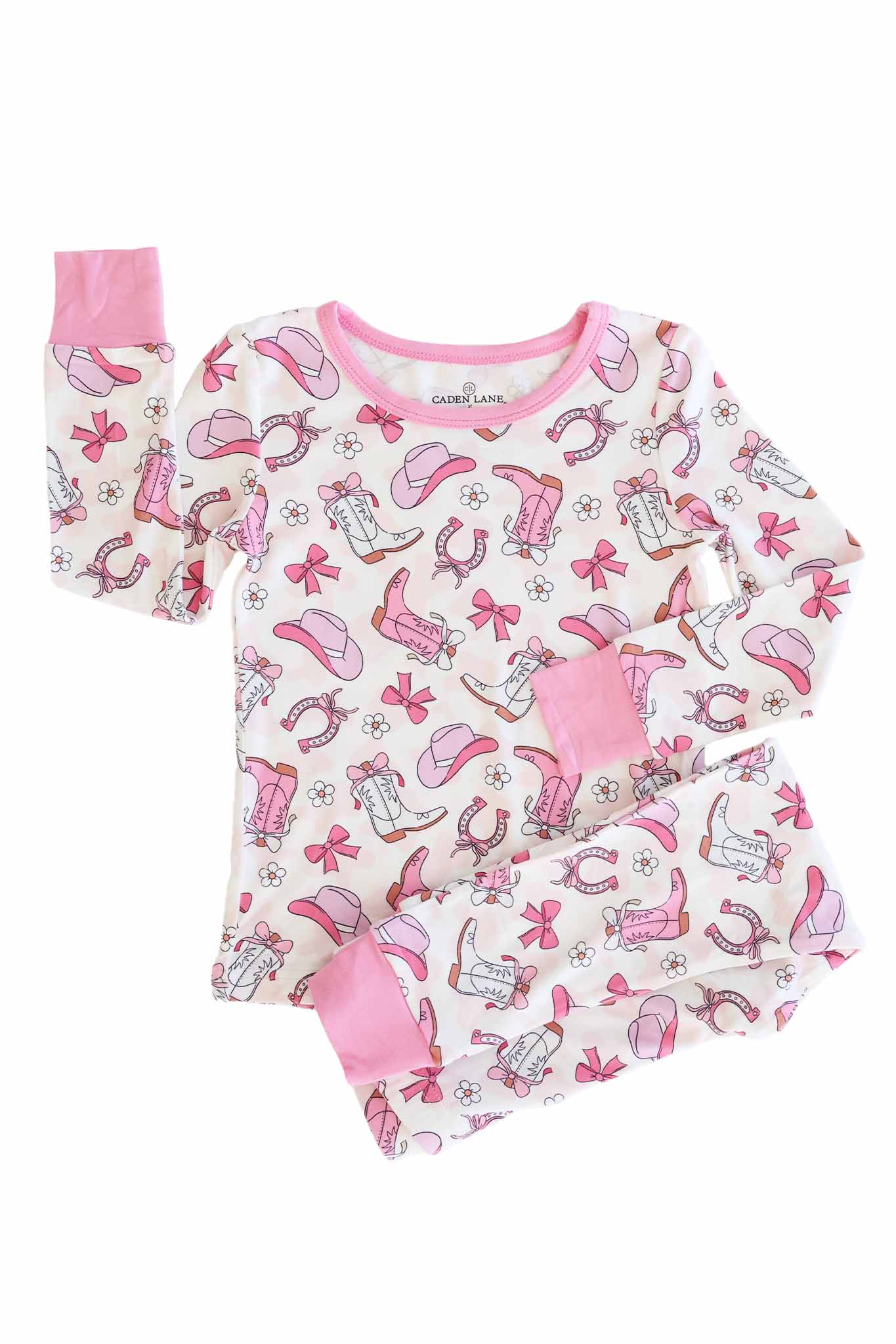 Rodeo Dreams Two Piece Pajama Set | Pink