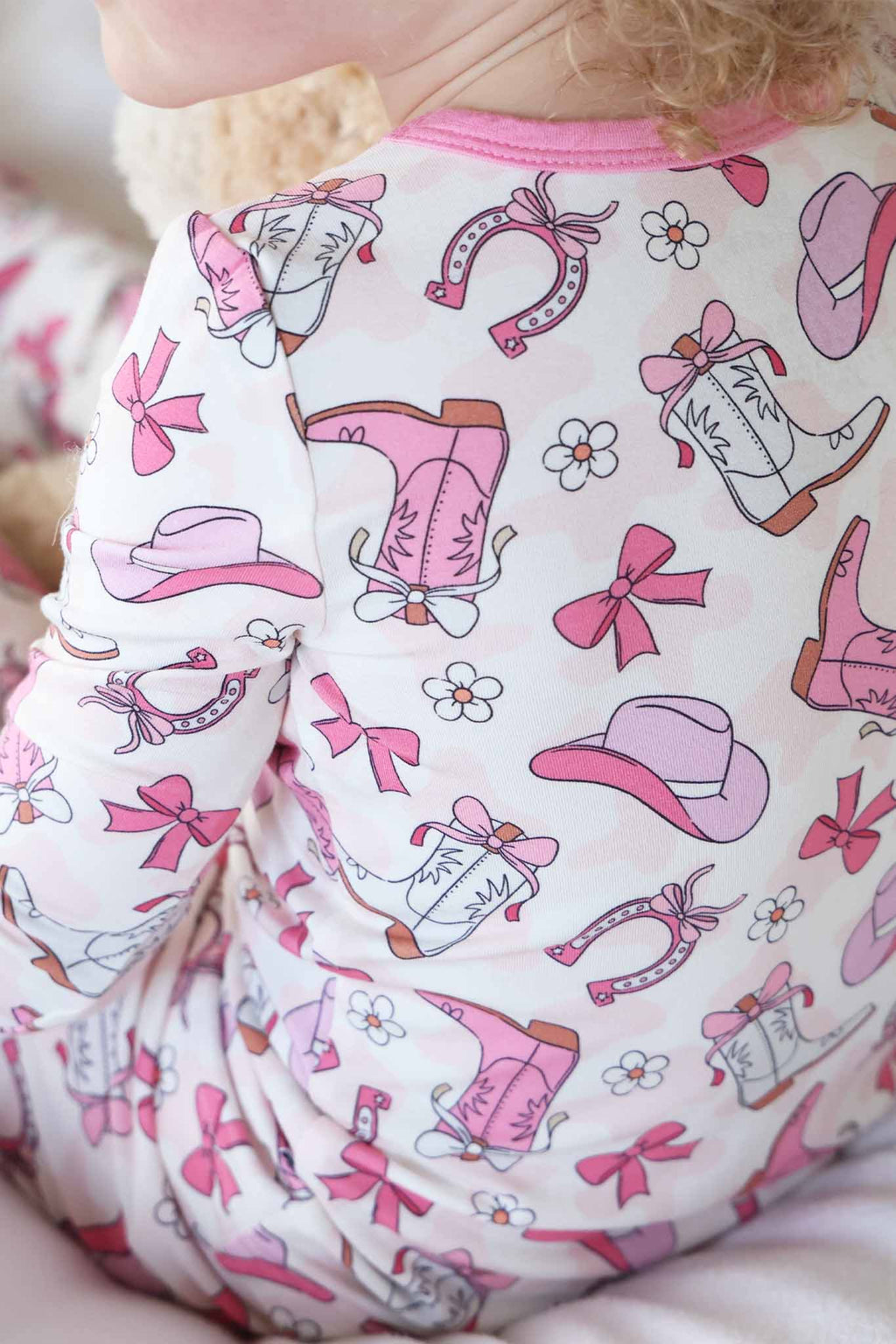 Rodeo Dreams Two Piece Pajama Set | Pink