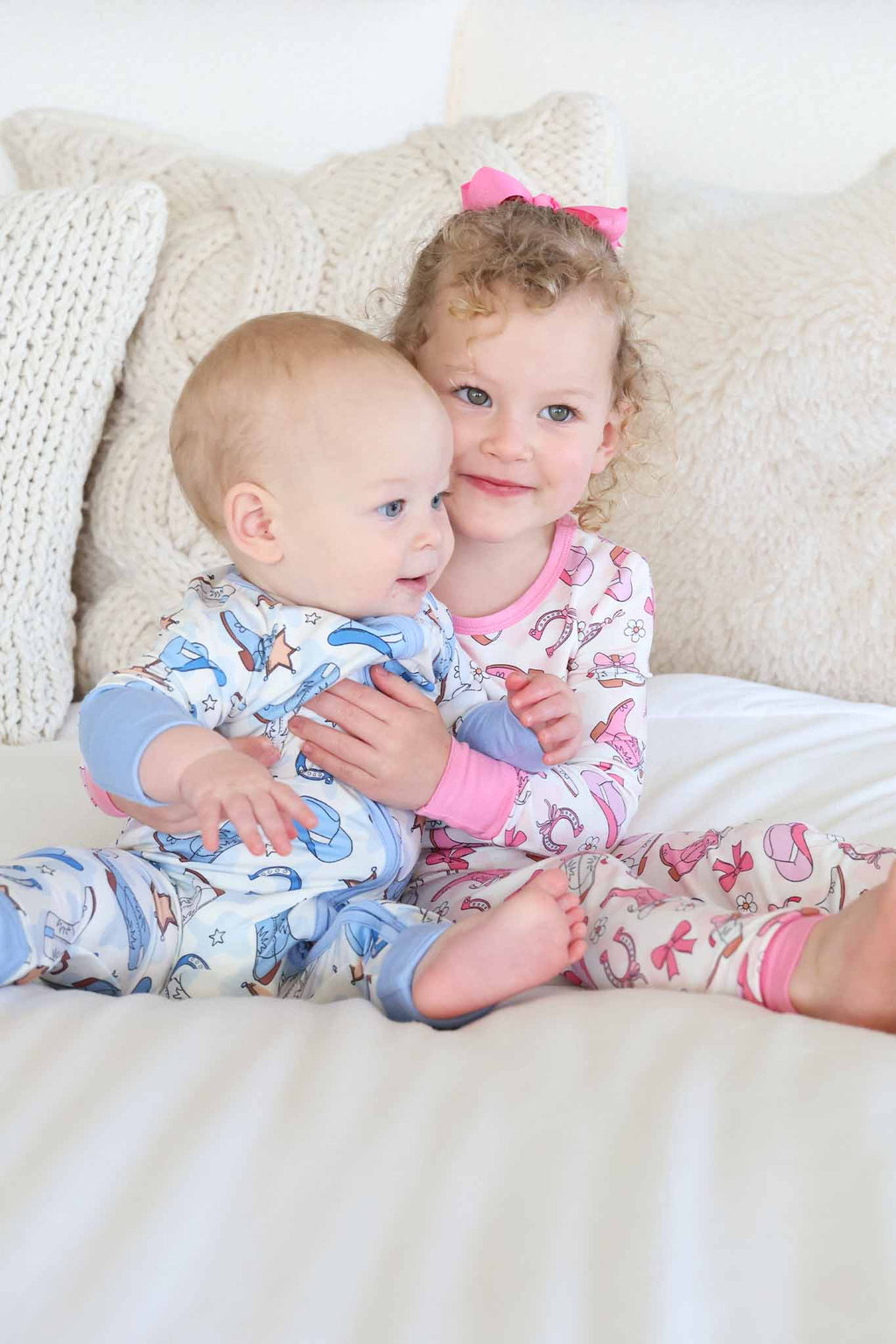 Rodeo Dreams Two Piece Pajama Set | Pink