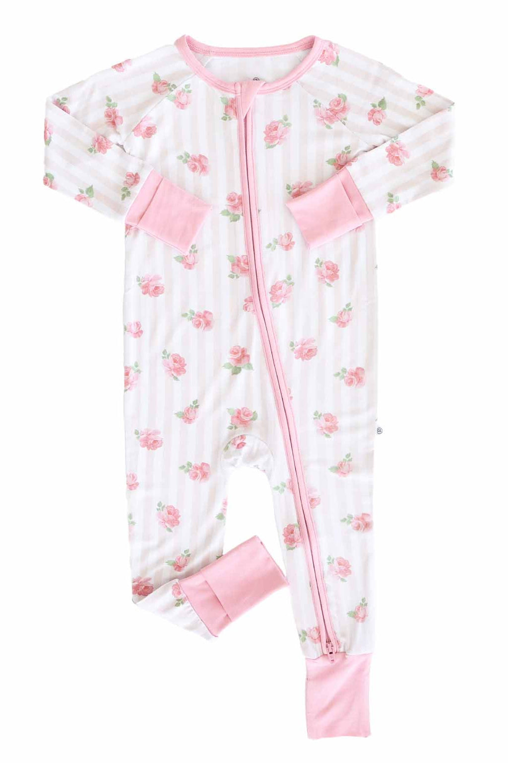 Rosy & Cozy Convertible Zip Romper