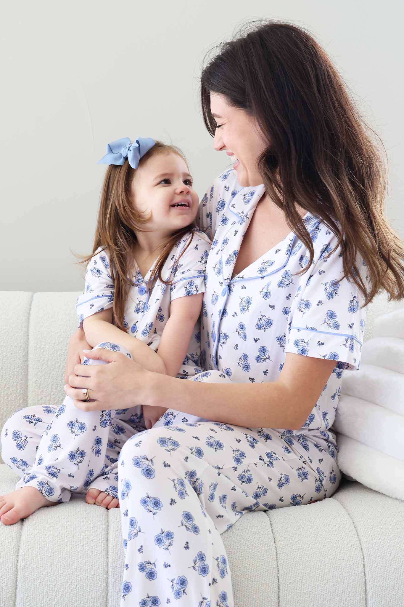 Girl's Two Piece Flare Lounge Set | Sapphire Garden