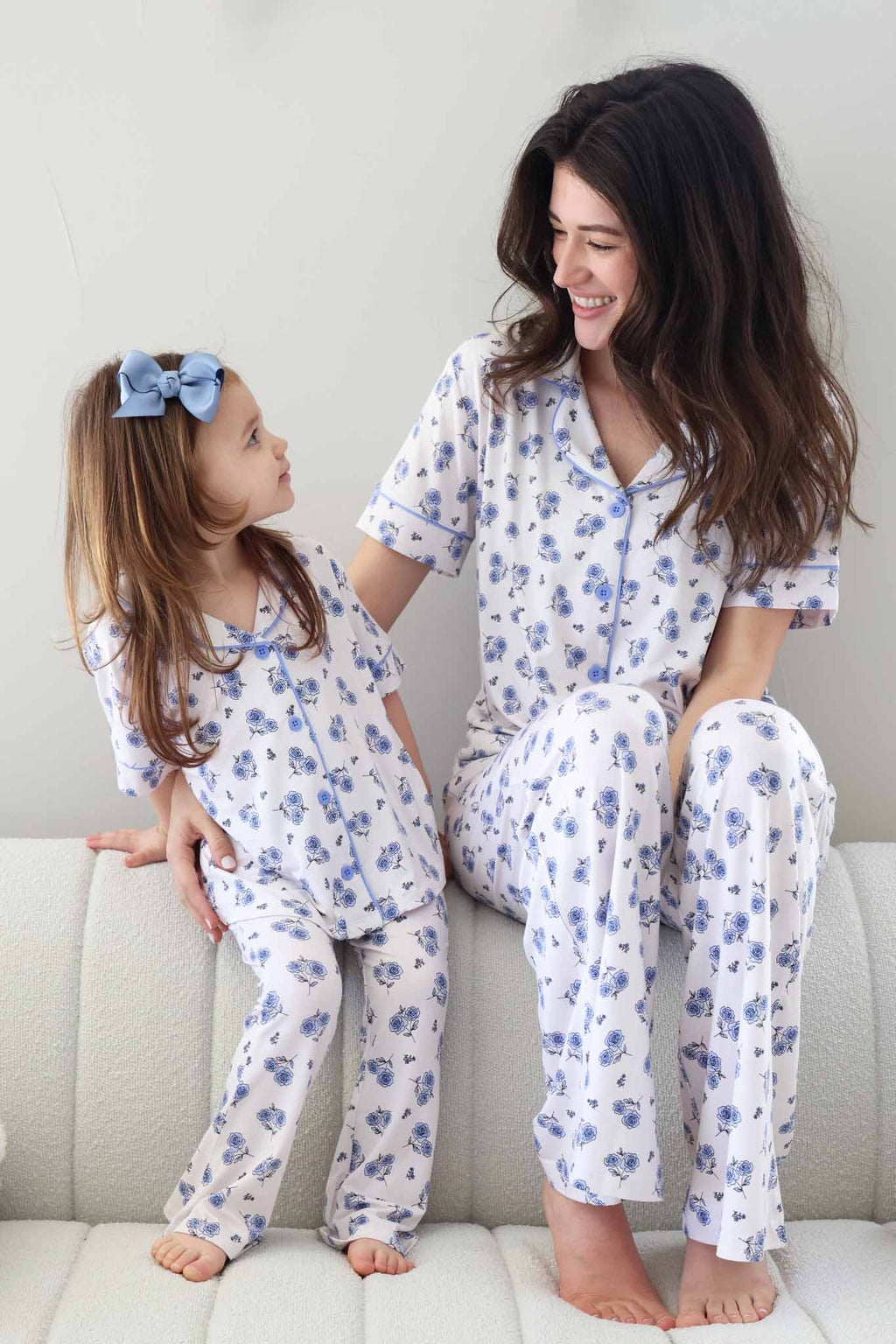 Girl's Two Piece Flare Lounge Set | Sapphire Garden