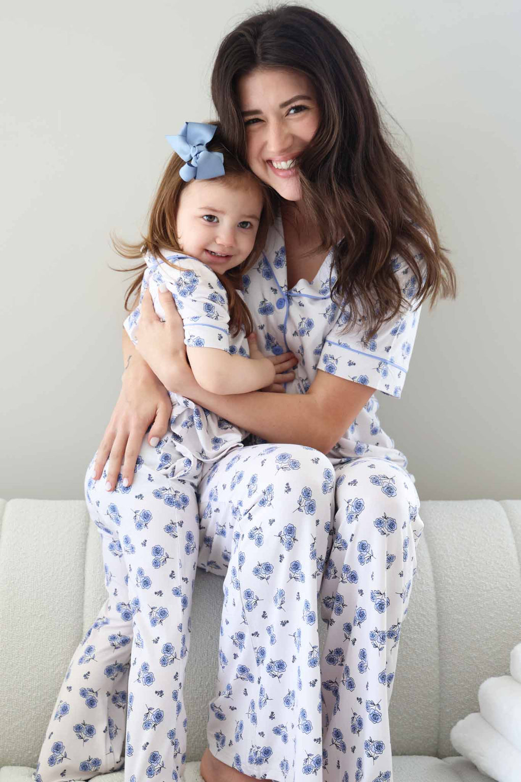 Girl's Two Piece Flare Lounge Set | Sapphire Garden