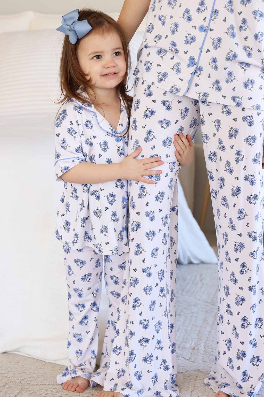 Girl's Two Piece Flare Lounge Set | Sapphire Garden