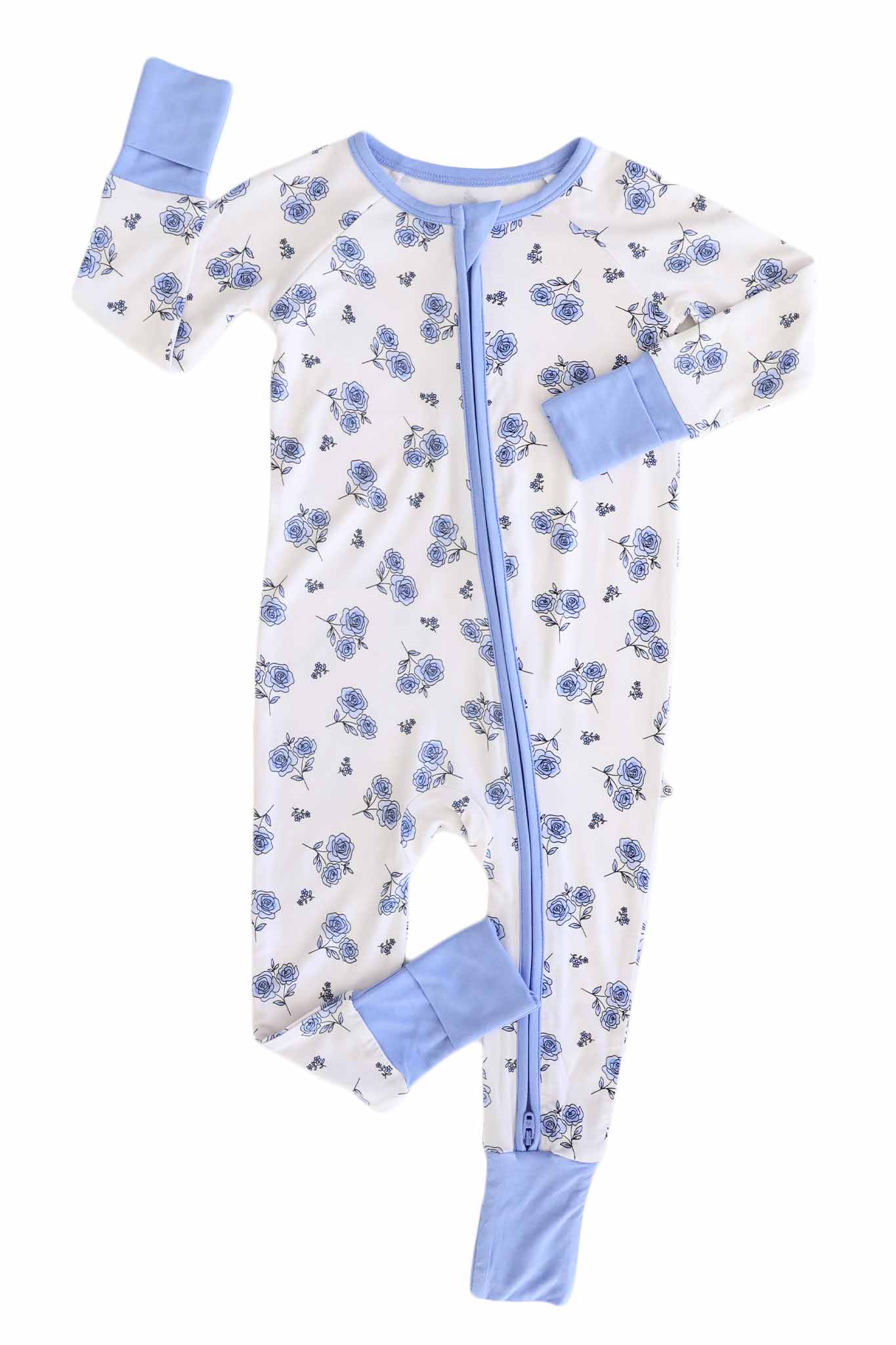 Sapphire Garden Convertible Zip Romper
