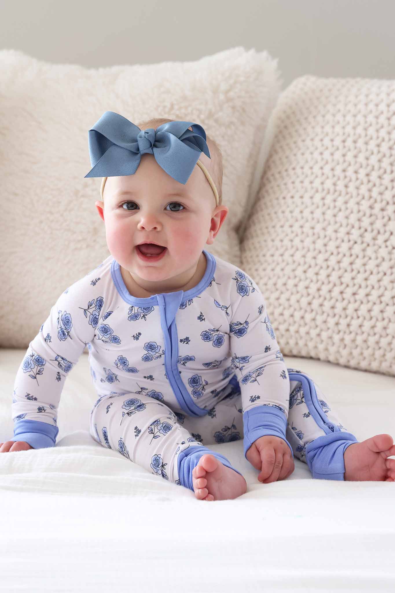 Sapphire Garden Convertible Zip Romper