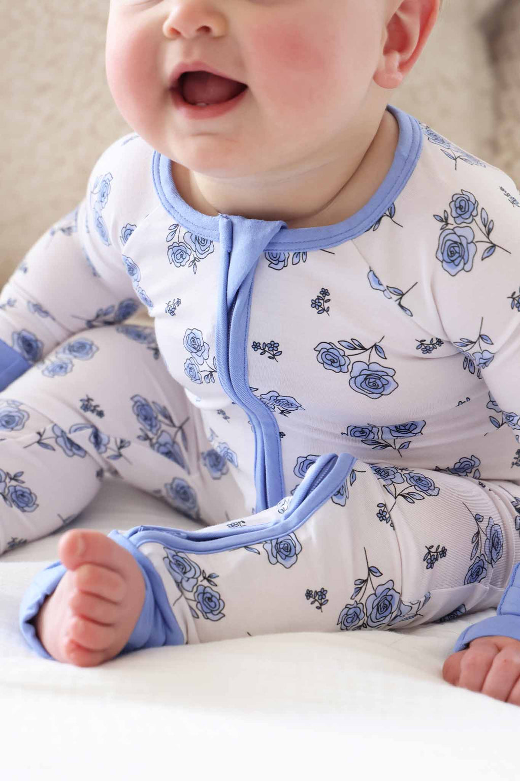 Sapphire Garden Convertible Zip Romper